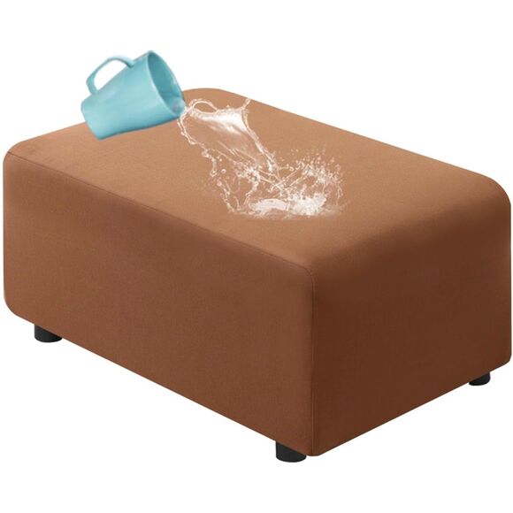 Waterproof Ottoman Cover (X Large, Camel) - Picture 1 of 7